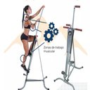 Ver imagem 2 de Simulador Eliptico 2 em 1 Escalada e Caminhada Climber Articulado Multifuncional para Exercicios Est