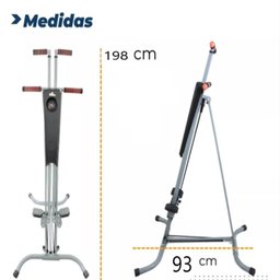 Simulador Eliptico 2 em 1 Escalada e Caminhada Climber Articulado Multifuncional para Exercicios Est - 6