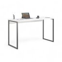 Ver imagem 1 de Mesa Home Office Escrivaninha Industriale 1,20 Branco