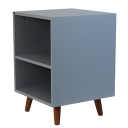 Mesa de Cabeceira Nicho 400x550x400 Azul Sereno - Mdf Arauco - 2