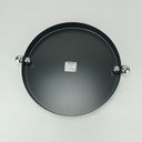 Ver imagem 4 de Bandeja Decorativa de Metal Preto 3x27x27cm Servir Mesa Organizar Café Aparador