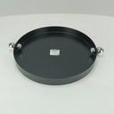 Ver imagem 5 de Bandeja Decorativa de Metal Preto 3x27x27cm Servir Mesa Organizar Café Aparador