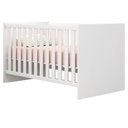 Ver imagem 5 de Quarto de Bebê Louise 4 Portas com Berço Doce Sonho 100 Branco Brilho e Colchão - Ajl