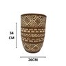 Vaso Grande em Cerâmica Estilo Marajoara DEC124 - 3