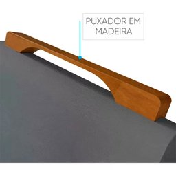 Conjunto Sala de Jantar Mesa 4 Cadeiras Veludo Lisy Tampo C/vidro 120x90 Mundial Móveis - 5
