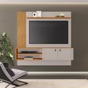 Ver imagem 4 de Painel para TV ate 65 Polegadas Preciso JCM Movelaria Off White/Cinamomo