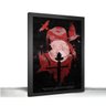 Quadro Decorativo Poste Naruto Itachi Uchiha Sharingan - 1