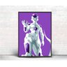 Quadro Decor Poste Dbz O Renascimento De Freeza Retro - 1