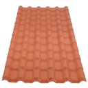 Ver imagem 2 de Kit com 20 Telha PVC Plan Cerâmica 2,42 Metros X 88cm com 6 Ondas Terracota - P3010021 - Afort