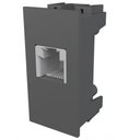 Ver imagem 1 de Módulo Tomada Conector RJ11 com 2 Vias Habitat Onix - 06245593 - Fame