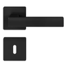Fechadura Pado Concept 409-40 Interna Roseta Quadrada Preta - 1