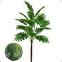 Ver imagem 1 de Coqueiro Artificial Palmeira Anão sem Vaso Decorativo