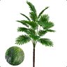 Coqueiro Artificial Palmeira Anão sem Vaso Decorativo - 1