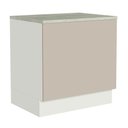 Ver imagem 3 de Balcão para Forno de Embutir 80 X 60 Cm com Tampo Branco/crema Agata Madesa