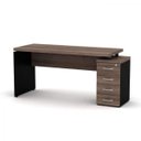 Ver imagem 1 de Mesa para Escritório Pe40 Móveis 4 Gavetas 164cm Pandin
