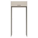 Ver imagem 6 de Porta-geladeira 103 Cm 1 Porta Basculante Crema/rustic/crema Agata Madesa