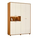 Ver imagem 3 de Armário de Quarto 6 Portas Multiuso com Prateleira