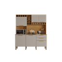 Ver imagem 3 de Kit Cozinha Salleto New Topazio Mdp (cinamomo /off)