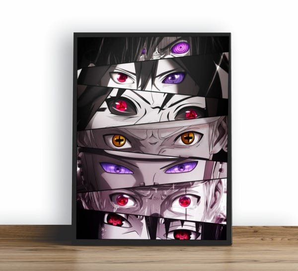 Posters & Quadros Naruto em