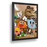 Quadro Decorativo Poster Incrivel Mundo De Gumball - 2