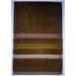 Toalha de Banho Felpuda Teka Comfort Touch Tam 70x140cm - Marrom - 1