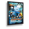 Quadro Decorativo Poste Pokemon Templo De Sea Animação - 2