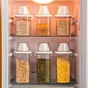 Ver imagem 3 de Recipiente Hermético Organizador para Armazenamentos -branco