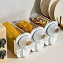 Ver imagem 6 de Recipiente Hermético Organizador para Armazenamentos -branco