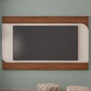Ver imagem 2 de Painel Suspenso Tv 86 Pol 220 Cm 4508 Cedro Off White Arly