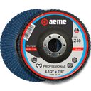Ver imagem 2 de Disco Flap Aeme Profissional Fibra Angular 4.1/2" (115mm) 10 Unidades
