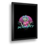 Quadro Decorativo Poste Rick And Morty Psicodelico Retro - 2