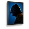 Quadro Decorativo Poster Heroi Dc Batman Perfil - 2