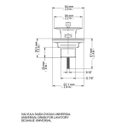 Ver imagem 2 de Válvula de Saída de Água para Banheiro com Tampa Metálica Docol Arte Chrome