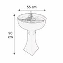 Ver imagem 2 de Fonte de Água Solar Grande para Jardim