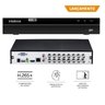 DVR Intelbras MHDX 1216 gravador digital de vídeo Multi Hd 16 canais 5 em 1 Com Detecção - 2