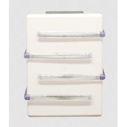 Arandela Plástico 1Xg9 4 Aletas Branco 25200000 01 Plaslumi - 1