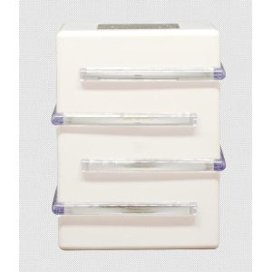 Arandela Plástico 1Xg9 4 Aletas Branco 25200000 01 Plaslumi