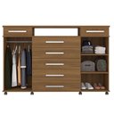 Ver imagem 5 de Quarto Casal New Realce com Cômoda London e Cabeceira Triunfo Amendola – Demóbile