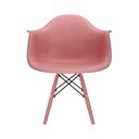 Ver imagem 3 de Conjunto 3 Cadeiras Eames com Braço Opala Rosa Pés em Polipropileno