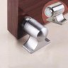 Fixador Prendedor Trava De Porta Magnético Cromado Super Imã de Neodímio - Silver - 1