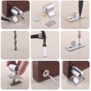 Ver imagem 3 de Fixador Prendedor Trava De Porta Magnético Cromado Super Imã de Neodímio - Silver