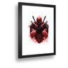 Quadro Decorativo Poste Deadpool Rage Quadrinhos - 2