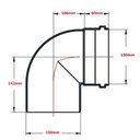 Ver imagem 2 de Joelho 90° Esgoto Série Normal 150mm Krona Unico