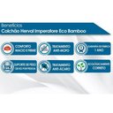 Ver imagem 3 de Cama Box Baú King: Colchão Molas Herval MasterPocket Ensacadas Imperatore Eco Bamboo + Base CRC