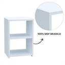 Ver imagem 4 de Mesa de Cabeceira para Dormitório Mesinha de Canto Moderna Cama em Mdf