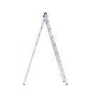 Ver mais imagens de Escada Extensível 16 Degraus 4,21m 2x8 Alumínio Mor