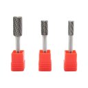 Ver imagem 1 de Lima Rotativa Cilíndrica (8 / 10 / 12mm) 3 Peças - Haste 1/4