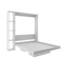 Ver imagem 4 de Cama Articulada Casal Vertical 4 Prateleiras 2 Nichos CM8014 180cm Branco - Tecno Mobili