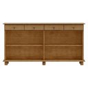 Ver imagem 3 de Balcão 4 Portas 4 Gavetas Madeira Maciça Rubi 8929fn Freijó Finestra