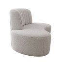Ver imagem 4 de Namoradeira Mavie 160cm 2 Lugares Bouclê Design Orgânico